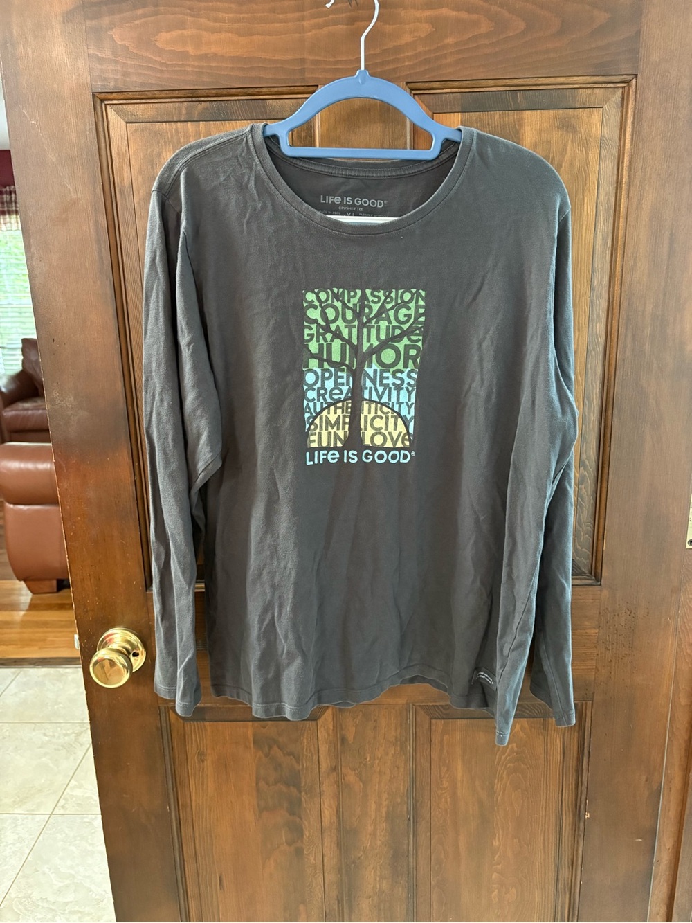 Life is Good women’s long sleeve Crusher Tee